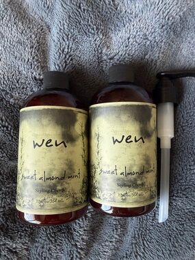 Set of 2 - WEN Sweet Almond Mint Styling Creme